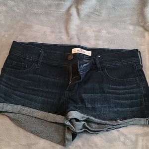 Hollister jean shorts